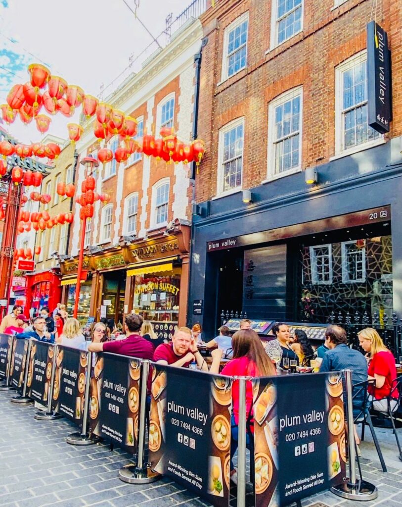 plum valley outdoor seating