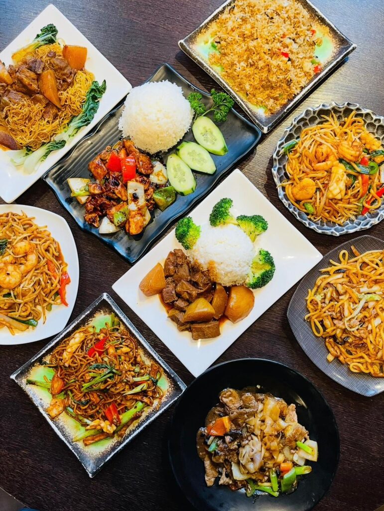 plum valley rice and noodles menu